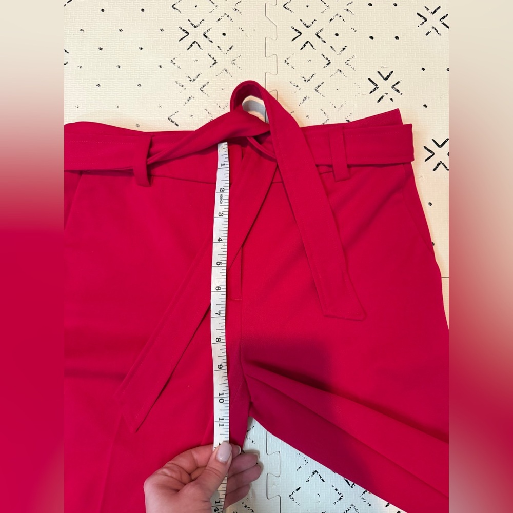 Ann Taylor LOFT Devin Tie Waist Slim Pants size 0 - Picture 4 of 8